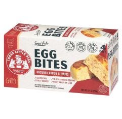 Trois Petits Cochons Bacon & Swiss Egg Bite 4 Pack