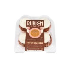 Rubicon Bakers Pumpkin Gingerbread Cupcakes