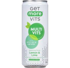 Get More Vits Lemon Lime Water Sparkling