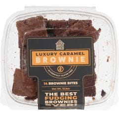 The Bake Shed Luxury Caramel Brownie Bites Gluten Free