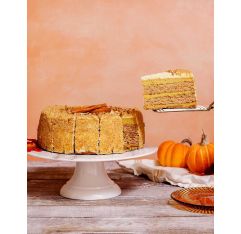 Chuckanut Bay Pumpkin Spice Layered Cheesecake 9 Inch