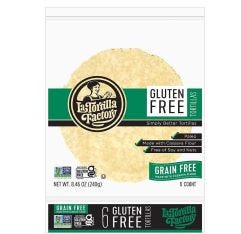 La Tortilla Factory Cassava Flour Tortillas Gluten Free