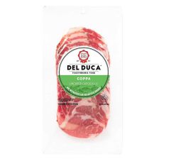 Del Duca Uncured Capocollo Sliced