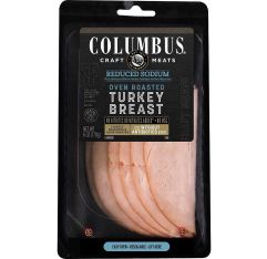 Columbus Oven Roasted Turkey Reduced Sodium Sliced