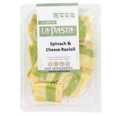 La Pasta Spinach Ricotta Ravioli