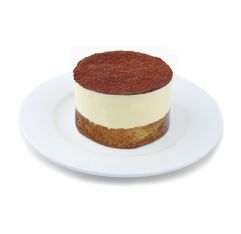Galaxy Desserts Tiramisu Mousse Cake 2.75" Round