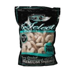 Chef's Net Select 16-20 White Shrimp Peeled & Deveined Tail On