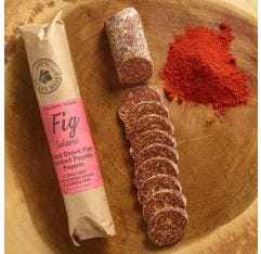 Hellenic Farms Smoked Paprika Fig Salami