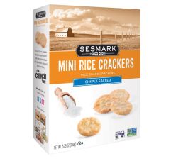 Sesmark Lightly Salted Mini Rice Cracker