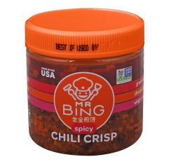 Mr Bing Foods Spicy Chili Crisp Display