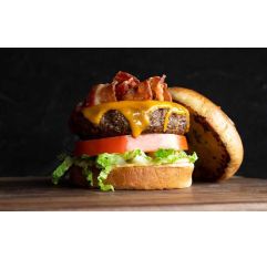 Meats By Linz Beef Steakburger Patty 4.625 Inch DIA .75 Inch Thick