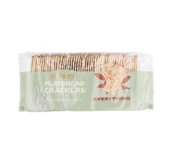 Kryssos Everything Flatbread Crackers Vegan