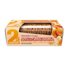 Apricot & Macadamia Crisps