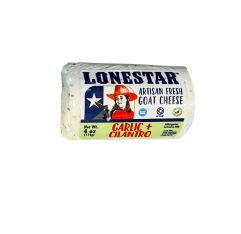 Lone Star Roasted Garlic & Cilantro Chevre Log