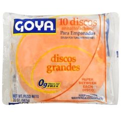 Goya Large Yellow Empanada Disc