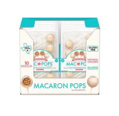 Macarooz Birthday Cake Macaron Pops