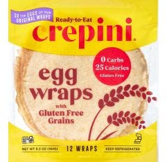 Crepini Egg Wrap with Gluten Free Grains