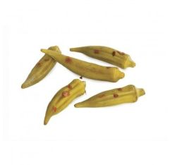 Divina Hot Crunchy Pickled Okra 95/140 Count