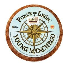 Ponce De Leon Aged 3 Month Manchego Wheel