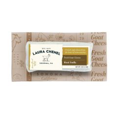 Laura Chenel Black Truffle Fresh Goat Cheese Log