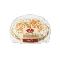 Cyrus O'Leary's Coconut Cream Pie Topped 9 Inch