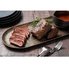 Cuisine Solutions Seared Seasoned Sliced Grass Fed Beef Sirloin
