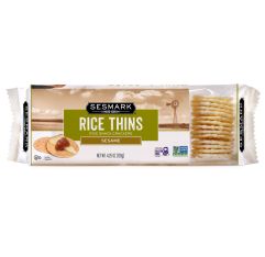 Sesmark Sesame Flavored Rice Cracker Thins