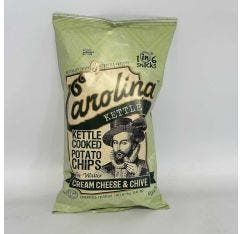 Carolina Kettle Cream Cheese And Chive Kettle Chips