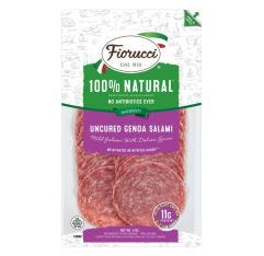 Fiorucci Genoa Salami Sliced All Natural