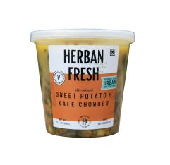 Herban Fresh Sweet Potato + Kale Chowder