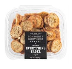 Schwartz Brothers Bakery Organic Everything Bagel Chips