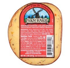 Van Kaas Smoked Jalapeno Gouda Wedge