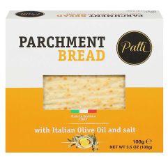 Patti Parchment Bread Olive Oil and Salt