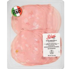 Salumi Italiani Mortadella With Pistachios Sliced