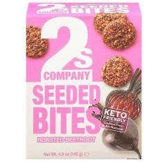2S Company Roasted Beetroot Seeded Bites Gluten Free