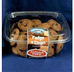 Spaans Fudge N Chips Cookies Sugar Free