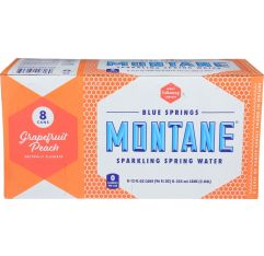 Montane Grapefruit Peach Water Sparkling