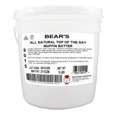 Bear's Top Of The Day Muffin Batter