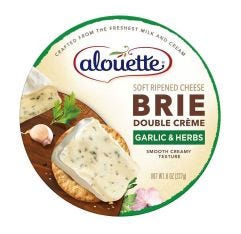 Alouette Garlic & Herb Double Creme Brie