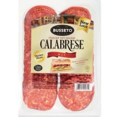 Busseto Calabrese Salami Sliced