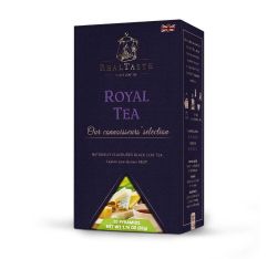 Royal Black Loose Leaf Tea in Pyramids