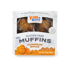 Yumbana Gf Pumpkin Spice Muffins Gluten Free