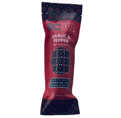 Short Creek Farm Garlic and Pepper Salami Chub