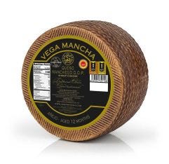 Vega Mancha 12 Month Manchego Sheep's Milk Wheel