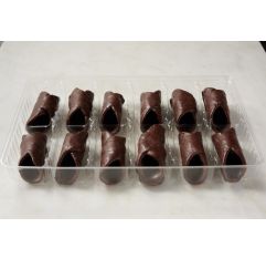 Artuso Pastry Chocolate Dipped Cannoli Shell Mini