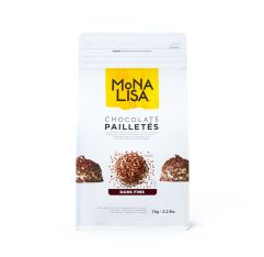 Mona Lisa Chocolate Pailletes Fins Kosher
