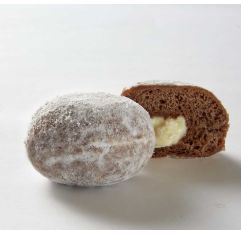 Bite Mini Cocoa Beignets with White Chocolate Filling 8 Pack
