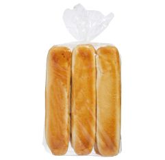 Costanzo's 12 Inch White Submarine Roll