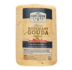 Cady Creek Farms Natural Rosemary Gouda cheese