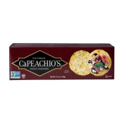 Capeachio's Multigrain Wheat Crackers Vegan